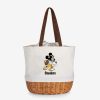 Tote Bags * | Disney Mickey Mouse Nfl Pittsburgh Steelers Canvas Willow Basket Tote Latest Fashion