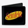 Wallets * | Seinfeld Spotlight Logo Bifold Wallet Attractive