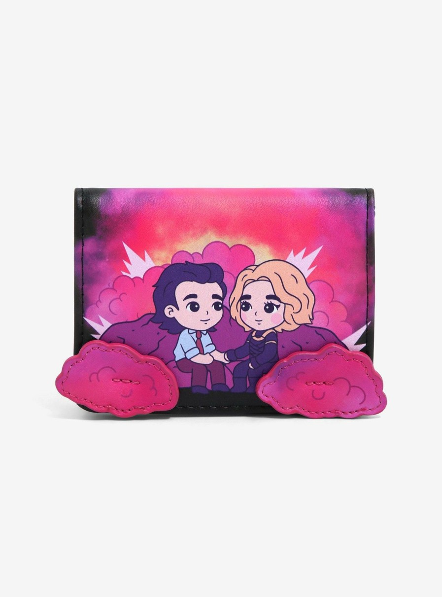 Wallets * | Hot Sell Marvel Loki Sylvie & Loki Cardholder Boxlunch Exclusive