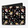 Wallets * | Disney Snow White Expressions And Diamonds Bifold Wallet Official