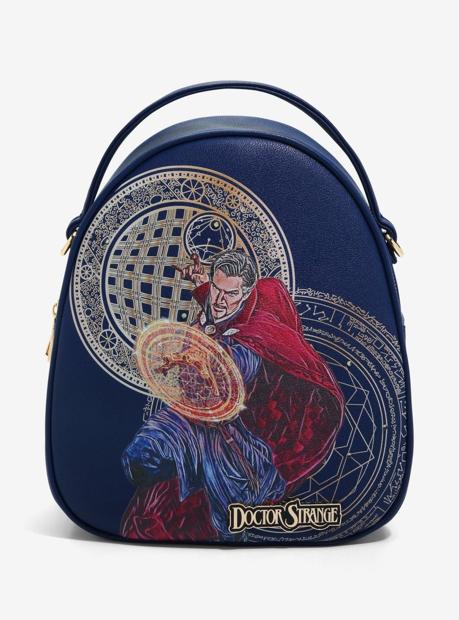 Backpacks * | Best Price Marvel Doctor Strange In The Multiverse Of Madness Spellcasting Convertible Light Up Mini Backpack Boxlunch Exclusive