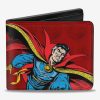 Wallets * | Limited Edition Marvel Dr. Strange Eye Of Agamotto Bifold Wallet