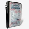 Wallets * | Harry Potter Quidditch Rules Zip Around Wallet Tendy Style