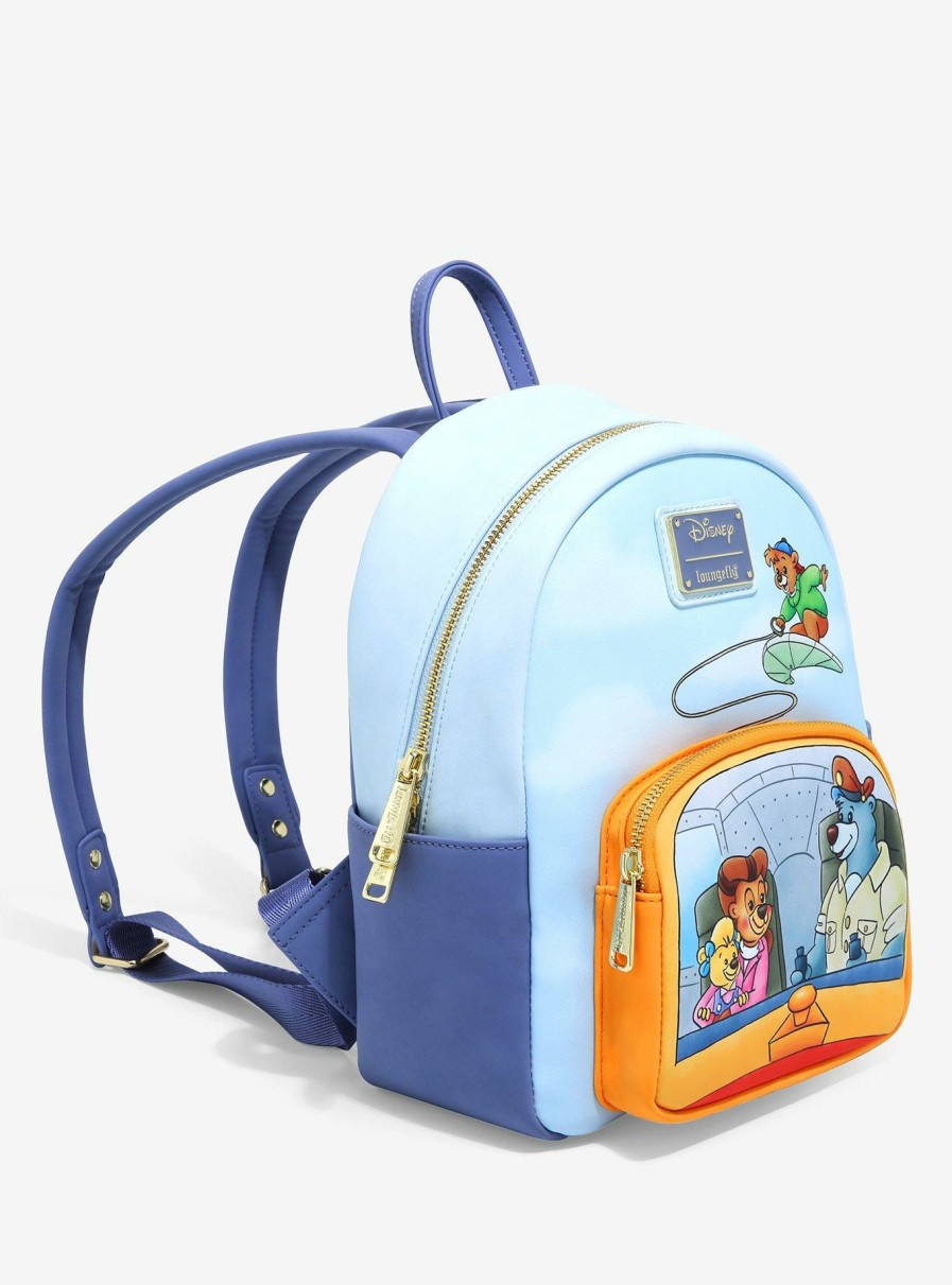 Backpacks * | Loungefly Disney Talespin Crew Group Portrait Mini Backpack Boxlunch Exclusive Excellent Quality