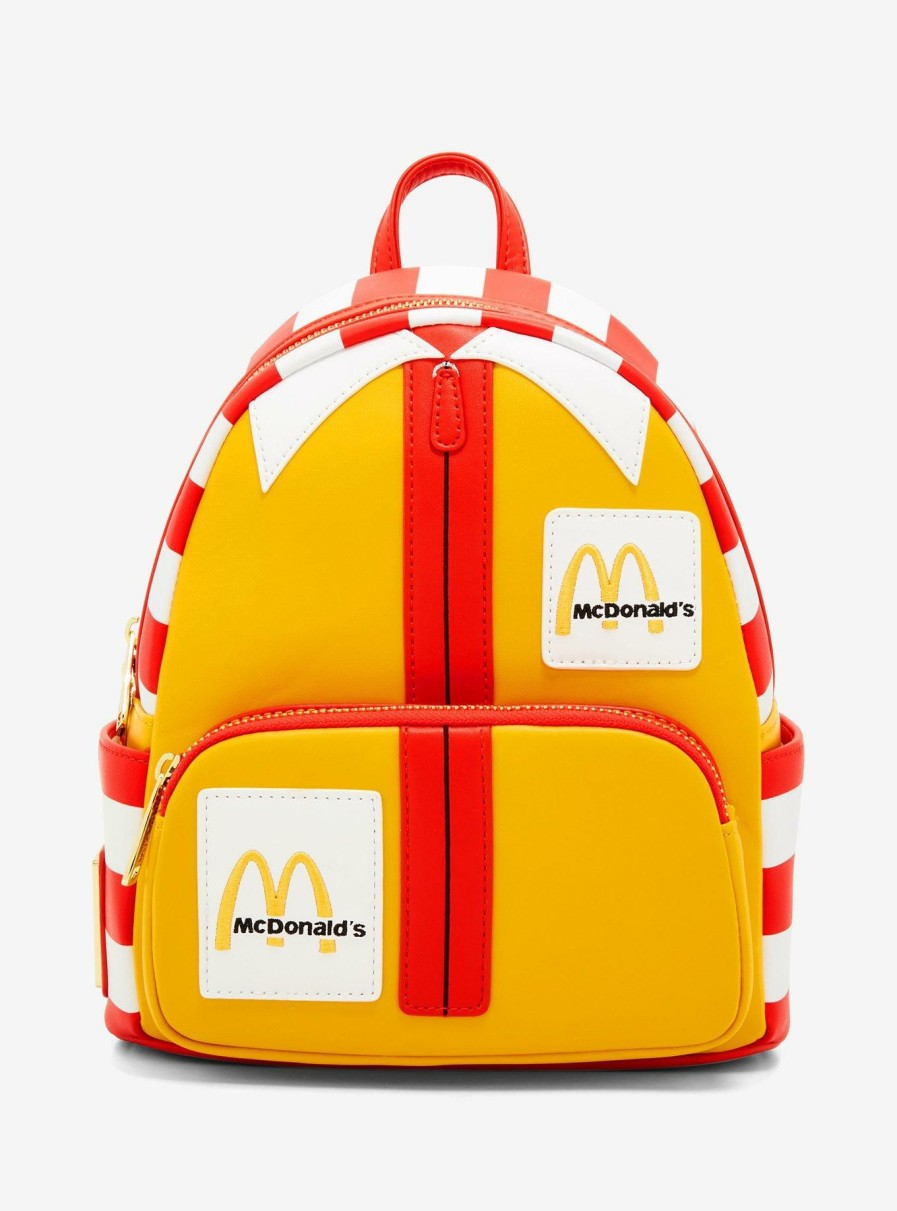 Backpacks * | Limit Offer Loungefly Mcdonald'S Ronald Mcdonald Outfit Mini Backpack