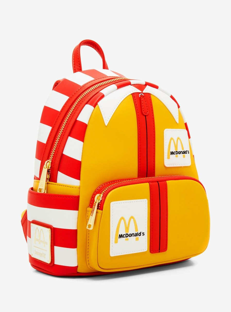 Backpacks * | Limit Offer Loungefly Mcdonald'S Ronald Mcdonald Outfit Mini Backpack