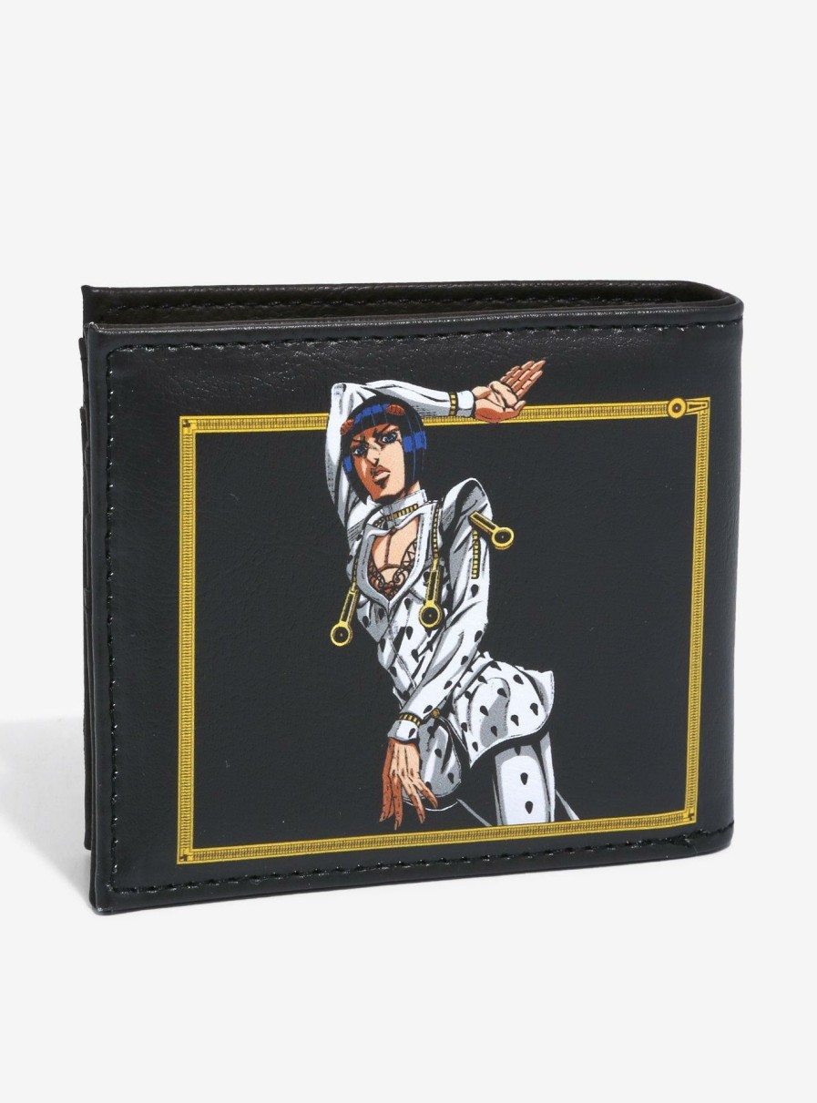 Wallets * | Classical Jojo'S Bizarre Adventure Bruno Bucciarati Bifold Wallet Boxlunch Exclusive