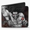 Wallets * | Dc Comics Lobo Action Pose Justice League Forever Evil Issue 23.2 Cover Bifold Wallet Fire Sale