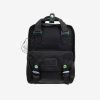 Backpacks * | Doughnut Macaroon Mini Gamescape Series Black Mini Backpack Tendy Style