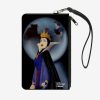 Wallets * | Disney Snow White Evil Queen Old Hag Apple Scene Wallet Canvas Zip Clutch Latest Fashion