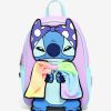 Backpacks * | Classical Loungefly Disney Lilo & Stitch Super Stitch With Rainbow Cape Mini Backpack Boxlunch Exclusive