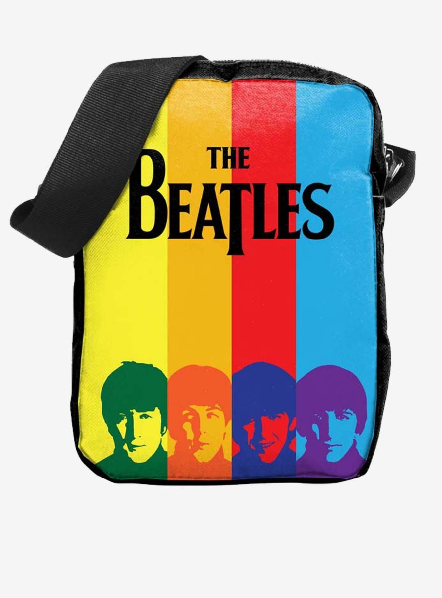 Crossbody Bags * | Rocksax Beatles Hard Days Night Crossbody Bag Attractive