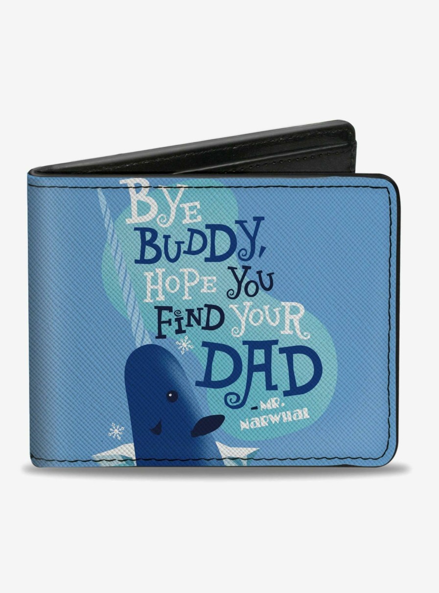 Wallets * | Elf Bye Buddy Mr Narwahl Bifold Wallet Bargain Sale