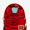 Backpacks * | Lower Price Loungefly Marvel The Infinity Saga Iron Man 15Th Anniversary Mini Backpack