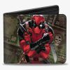 Wallets * | Official Marvel Deadpool 2012 5 Revenge Of The Gipper Variant Cover Dollars Bifold Wallet