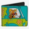 Wallets * | Featured Scooby-Doo! Group Driving Mystery Machine Side Pose Bifold Wallet