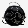 Crossbody Bags * | Disney Mickey Mouse Rhinestone Outline Crossbody Bag Excellent Quality