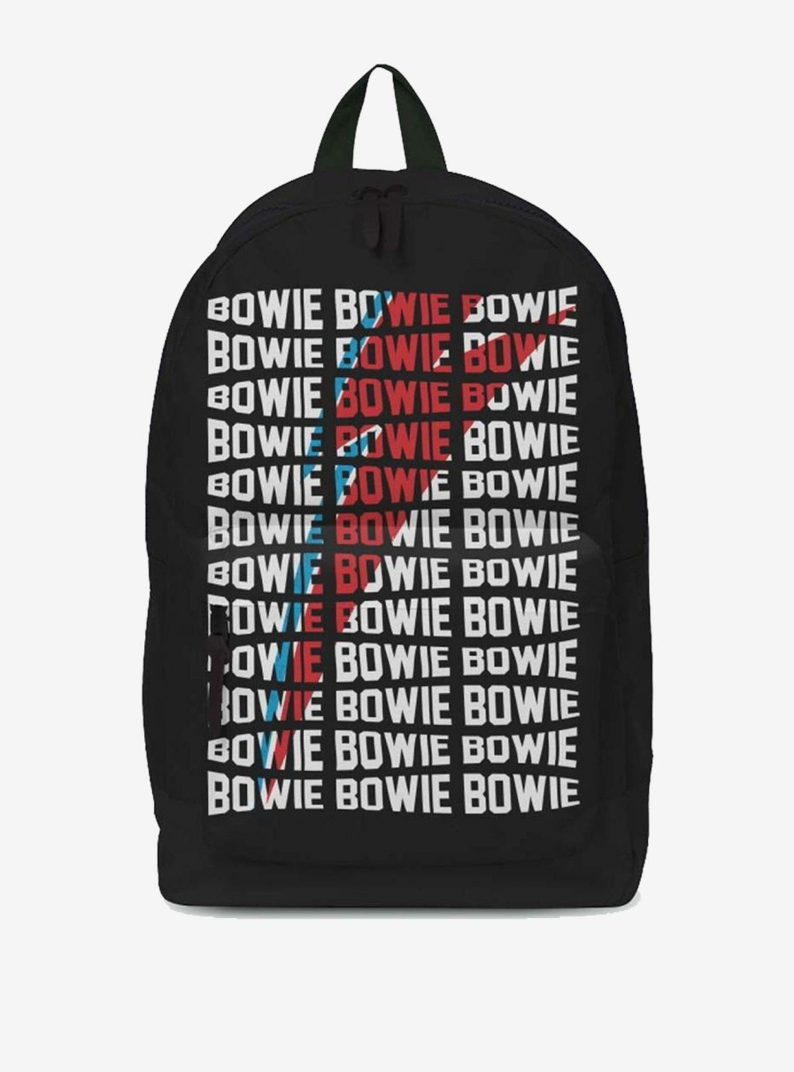 Backpacks * | Rocksax David Bowie Warped Classic Backpack Promotions