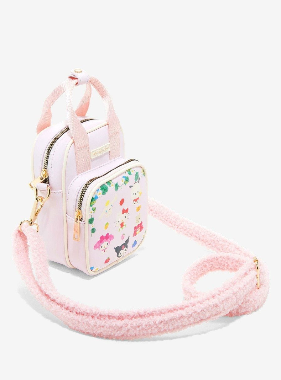 Crossbody Bags * | Classical Sanrio Hello Kitty And Friends With Fruit Crossbody Bag Boxlunch Exclusive