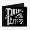 Wallets * | The Polar Express Classic Polar Express Train Logo Bifold Wallet Attractive