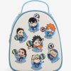 Backpacks * | Less Expensive Haikyu!! Chibi Team Portraits Convertible Mini Backpack Boxlunch Exclusive