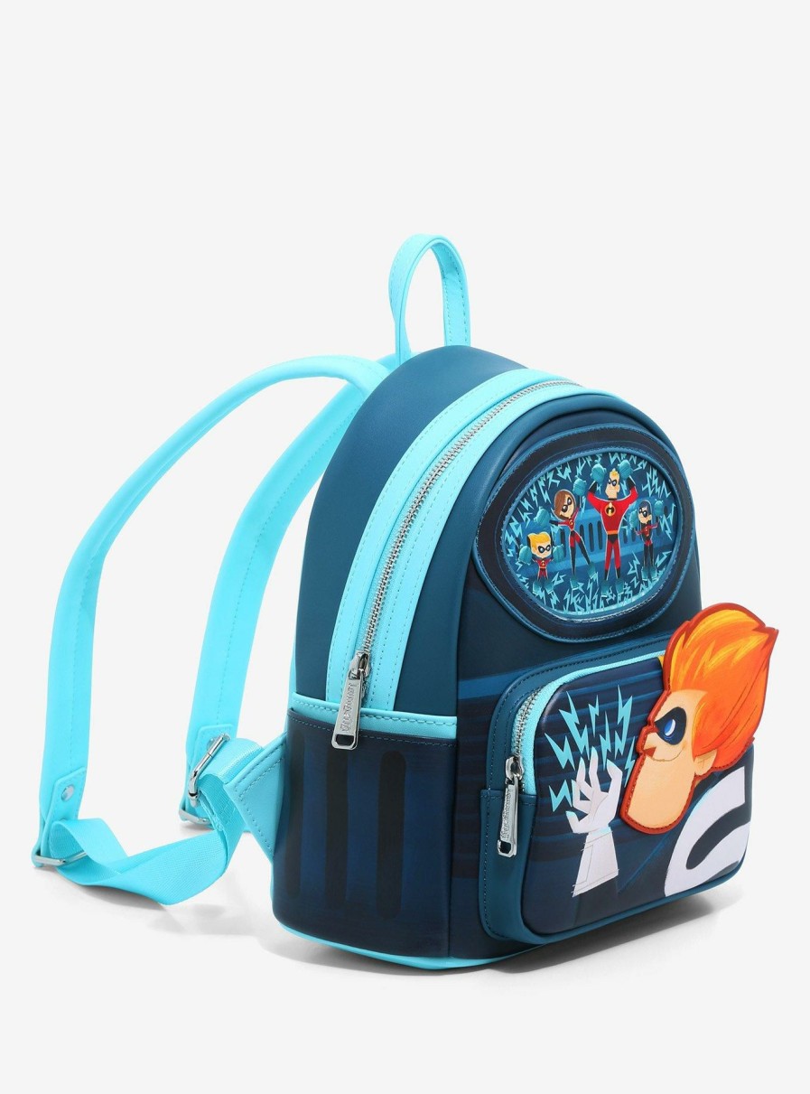 Backpacks * | Limit Offer Loungefly The Incredibles Syndrome Mini Backpack