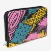 Wallets * | The Nightmare Before Christmas Sally Dress Patchwork Zip Around Wallet Official