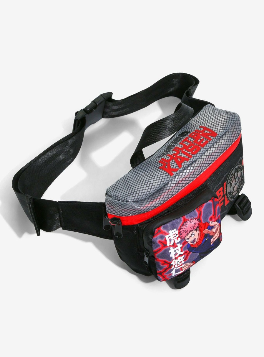 Other * | Less Expensive Jujutsu Kaisen Itadori Black Flash Fanny Pack Boxlunch Exclusive