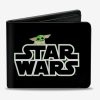 Wallets * | Star Wars The Child Peeking Bifold Wallet Exclusive Design