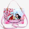 Crossbody Bags * | Lower Price Inuyasha Kagome & Inuyasha Cherry Blossom Scenic Handbag Boxlunch Exclusive