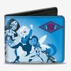 Wallets * | Dc Comics Superhero Girls Group Bifold Wallet Best Price