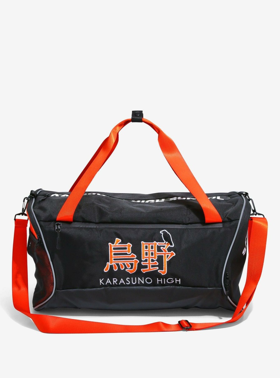 Luggage * | Best Price Haikyu!! Karasuno High Duffel Bag Boxlunch Exclusive