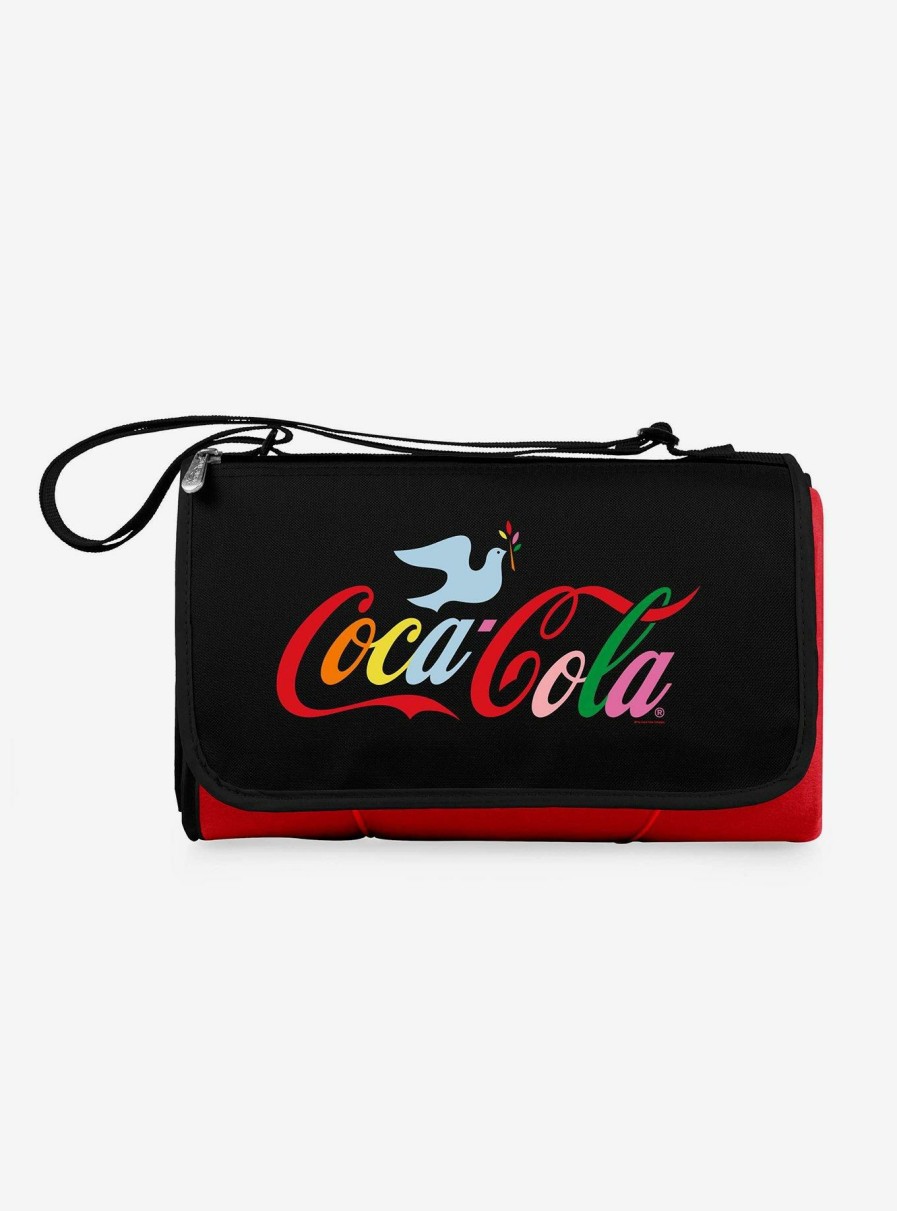 Tote Bags * | Coke Unity Blanket Tote Outdoor Picnic Blanket Promotions