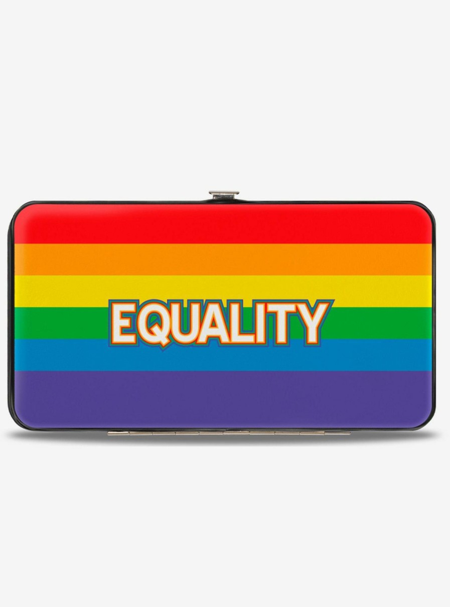 Wallets * | Equality Stripe Hinged Wallet Special Offers