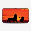 Wallets * | Disney The Lion King Hakuna Matata Simba Pumbaa Timon Sunset Silhouette Hinged Wallet Large Choice