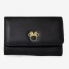 Wallets * | Disney Minnie Mouse Bow Vegan Leather Foldover Wallet Reliable Quality