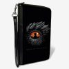 Wallets * | Offering Discounts House Of The Dragon Eye Throne Icon Zip Around Wallet