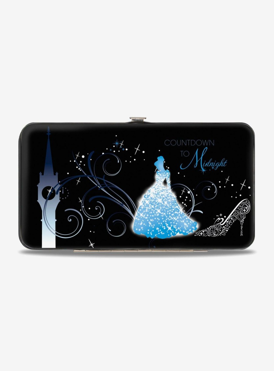 Wallets * | Disney Cinderella Countdown To Midnight Pumpkin Coach Hinged Wallet Best Sellers