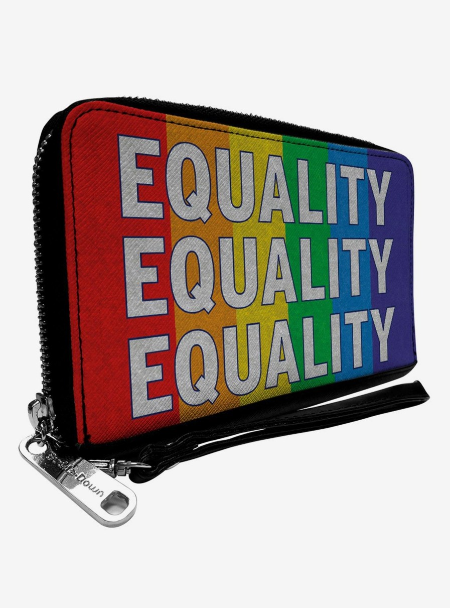 Wallets * | Equality Blocks Zip Around Wallet Exclusive Design