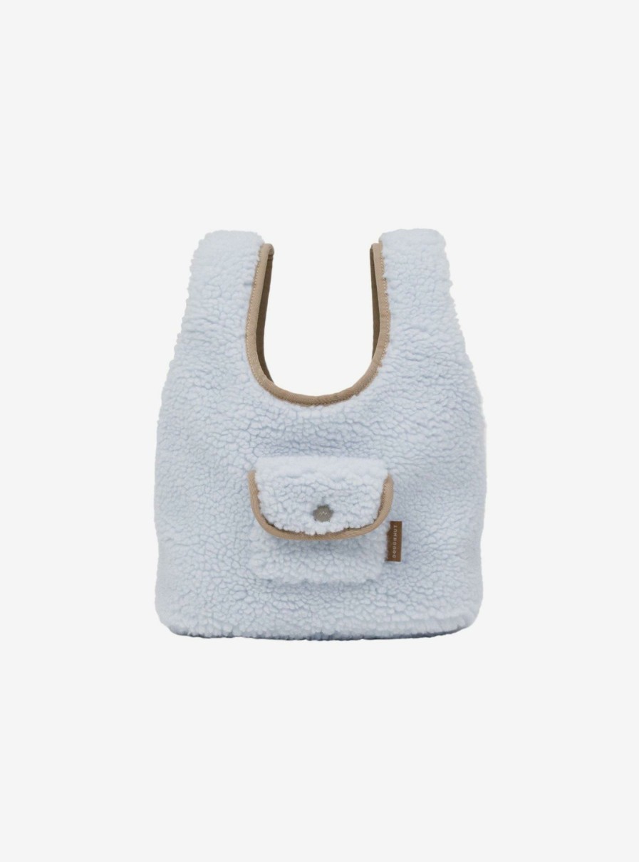 Tote Bags * | New In Doughnut Punnet Fluffy Blue Lotus X Hazelnut Tote Bag