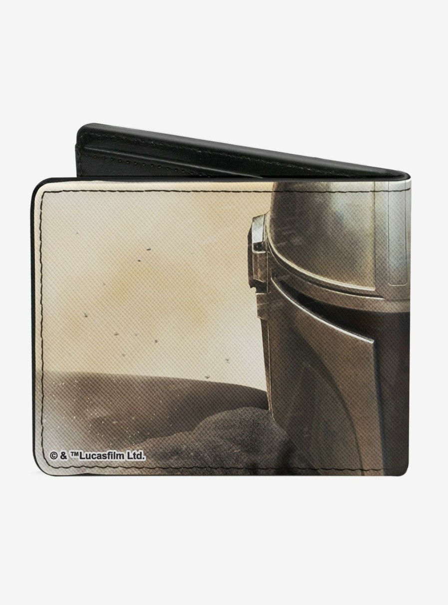 Wallets * | Star Wars The Mandalorian Vivid Pose Bifold Wallet Bargain Sale