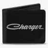 Wallets * | Charger Script Emblem Corner Fade Bifold Wallet Special Offers