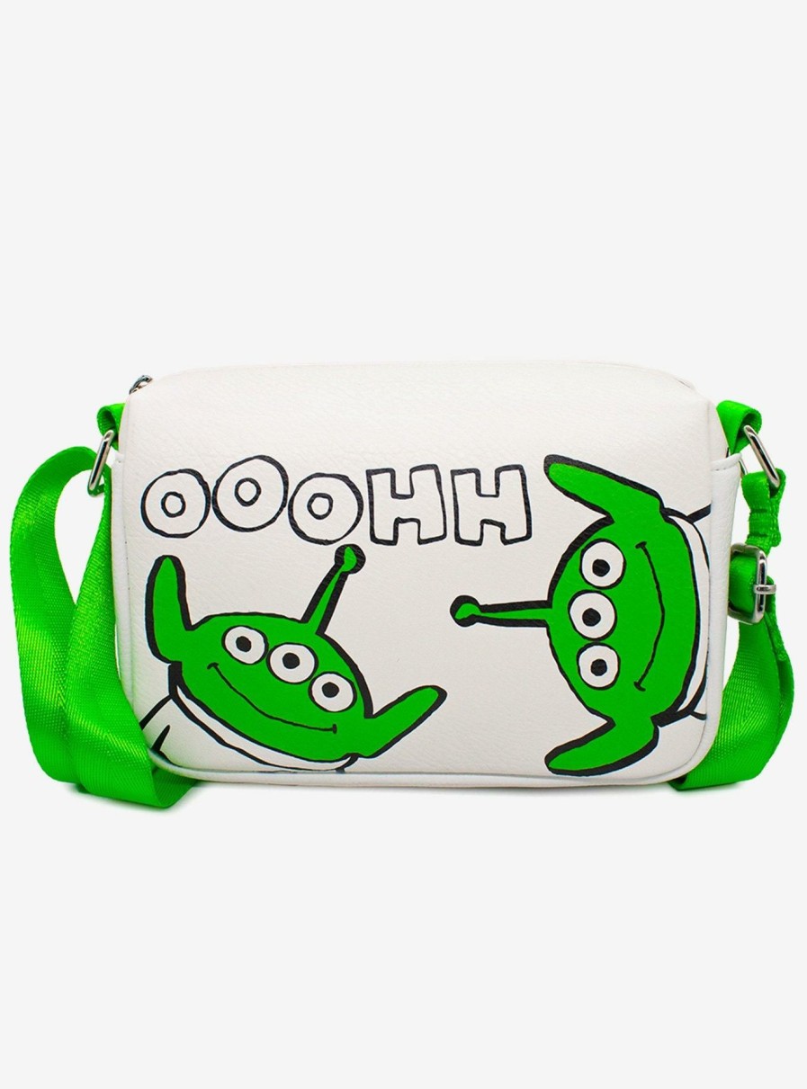 Wallets * | Disney Pixar Toy Story Alien Faces Ooohh Pose Cross Body Bag Latest