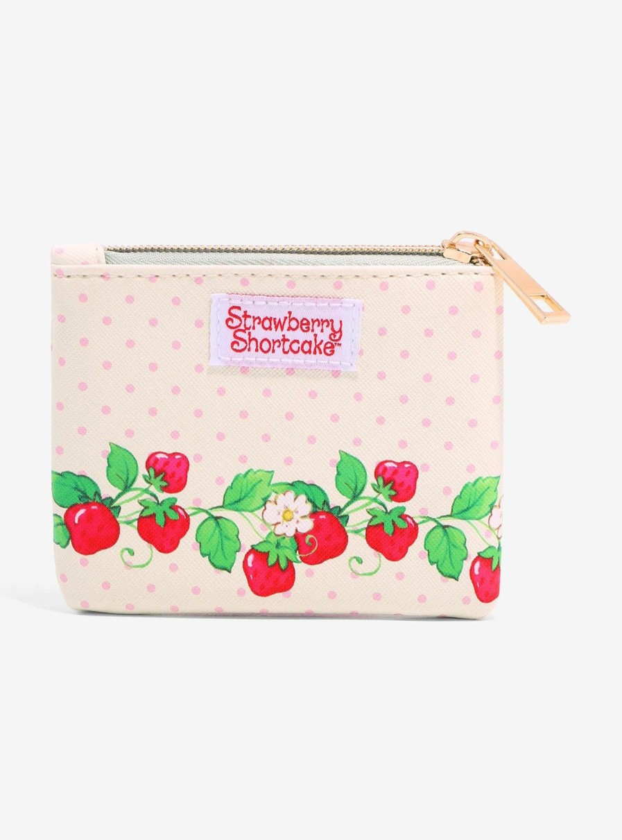 Wallets * | Exactly Discount Strawberry Shortcake Strawberry Coin Purse Boxlunch Exclusive