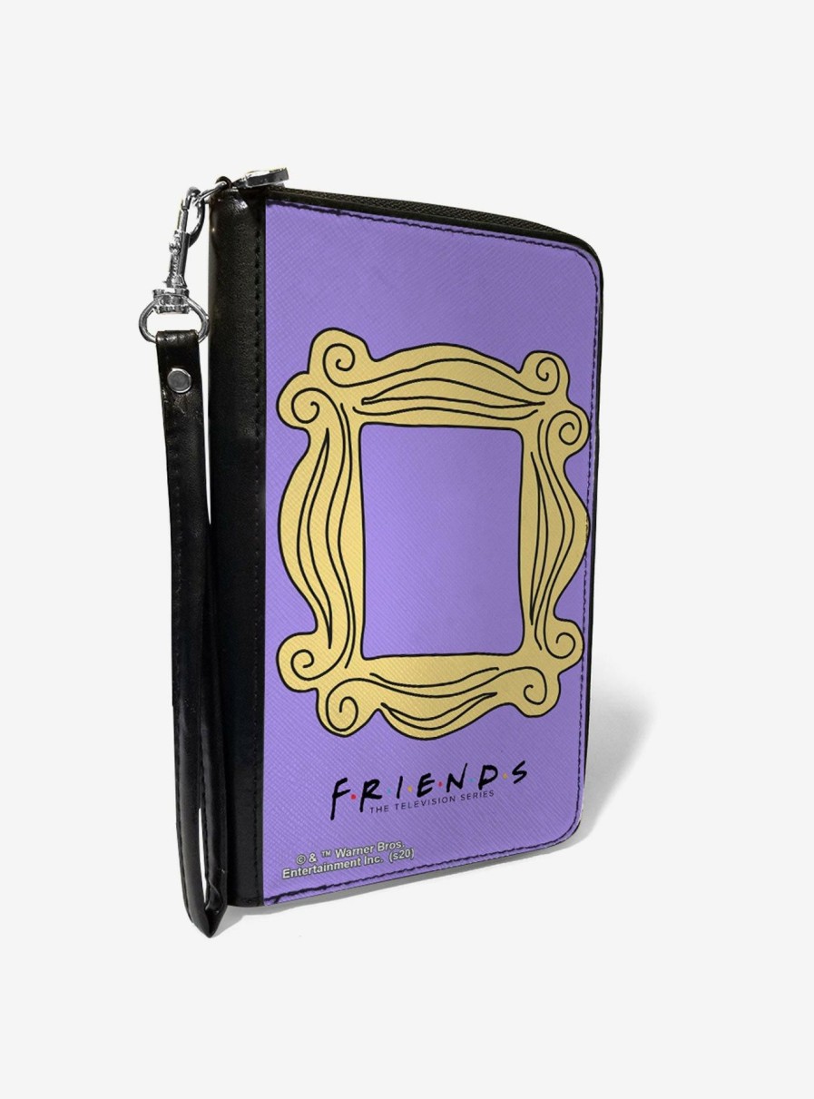 Wallets * | Friends Peephole Frame Zip Around Wallet Latest Fashion