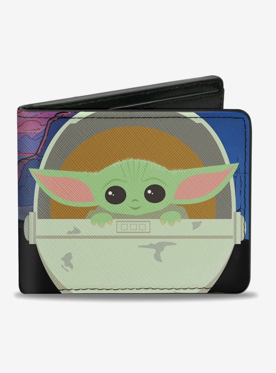 Wallets * | Star Wars The Mandalorian The Child This Is The Way Bi-Fold Wallet Attractive