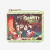 Wallets * | Classical Disney Gravity Falls Postcard Coin Purse Boxlunch Exclusive