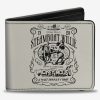 Wallets * | New In Disney100 Mickey Mouse Steamboat Willie Title Scene Bifold Wallet