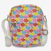 Crossbody Bags * | Spongebob Squarepants Floral Vegan Leather Crossbody Bag Bargain Sale