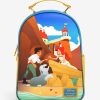 Backpacks * | Limit Offer Loungefly Disney The Little Mermaid Ariel & Eric Beach Mini Backpack Boxlunch Exclusive